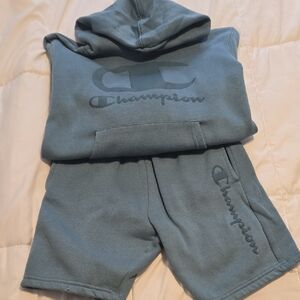 Champion Kids Teal Shorts